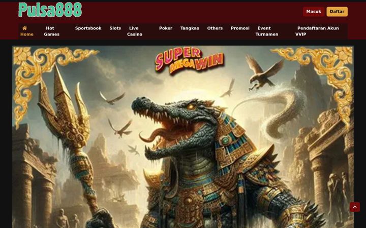 Screenshot of pulsa888.net