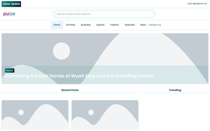 Screenshot of pulsehubmedia.nl