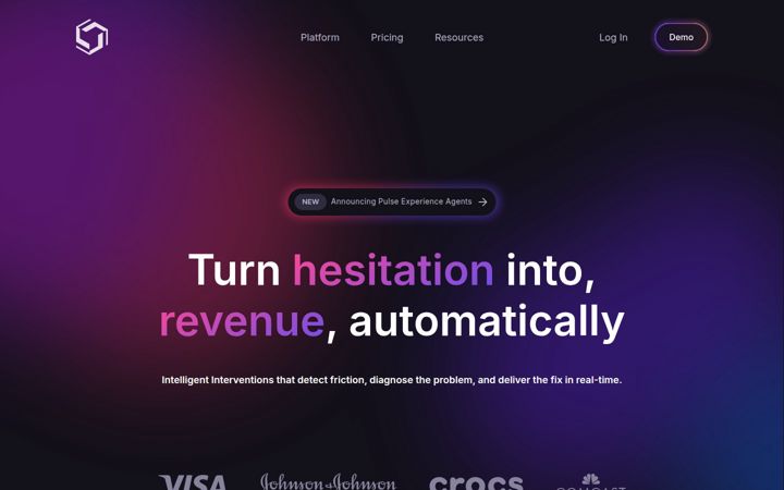 Screenshot von pulseinsights.com