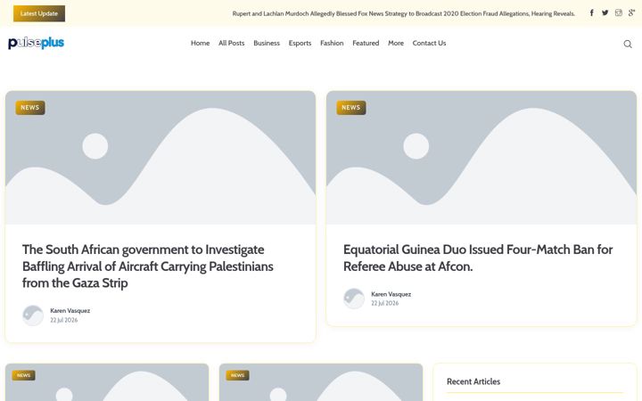 Screenshot of pulseplusblog.nl