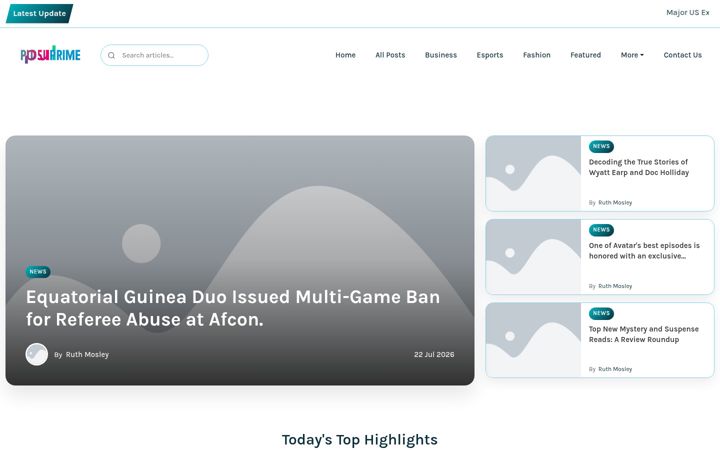 Screenshot of pulseprimeblog.nl