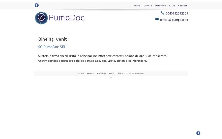 Ekrānuzņēmums no pumpdoc.ro