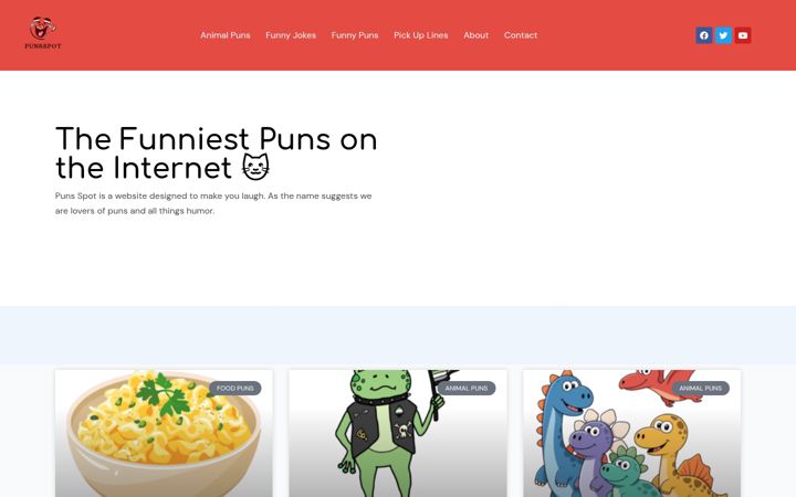 Екранна снимка на punsspot.com
