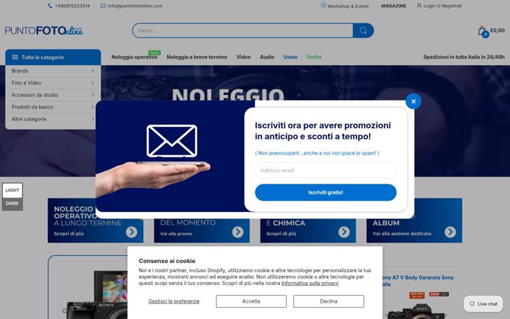Екранна снимка на puntofotonline.com