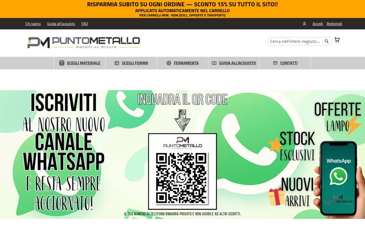 Screenshot of puntometallo.it