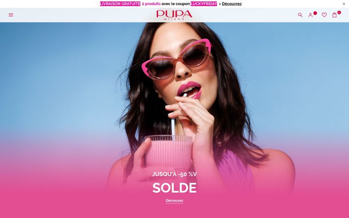 Screenshot of pupa.fr