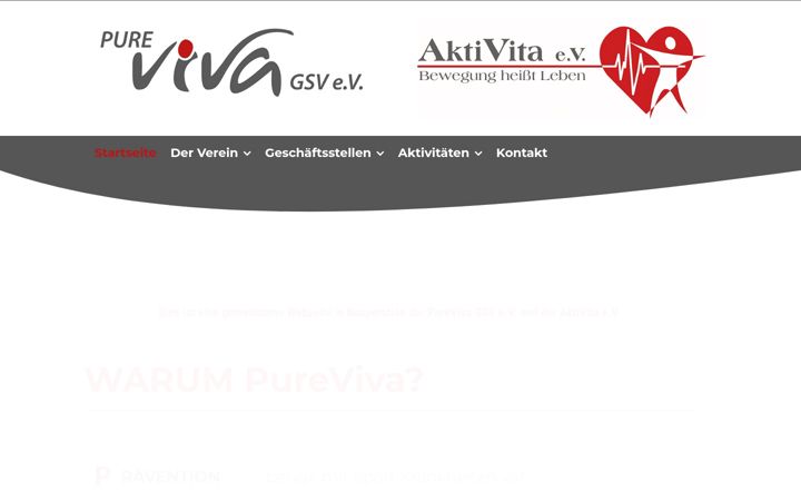 Screenshot di pure-viva.com
