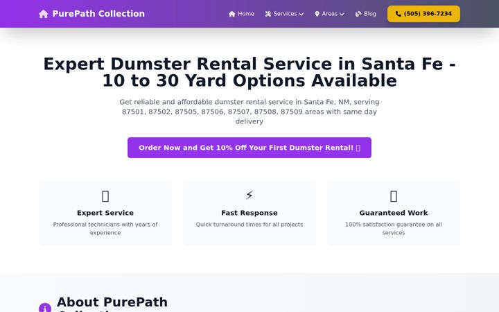 Screenshot of purepathcollection.site