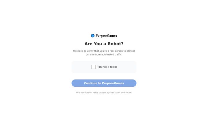 Kuvakaappaus sivustosta purposegames.com