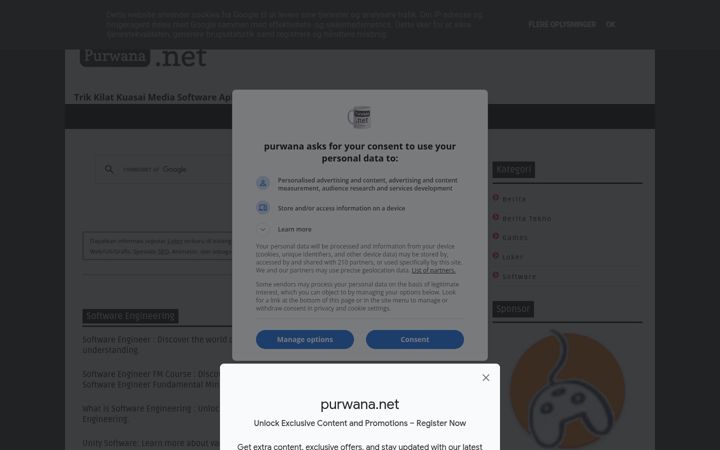 Zrzut ekranu purwana.net
