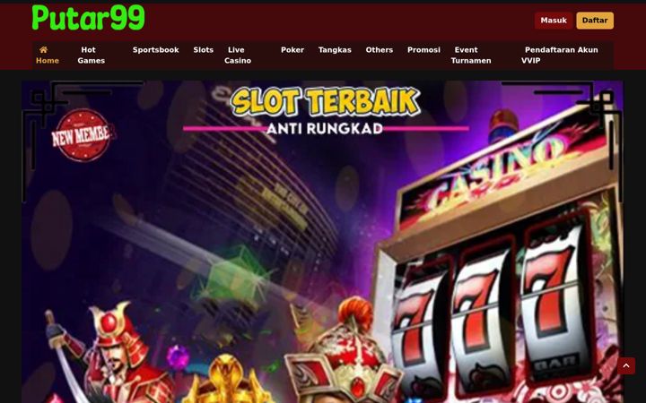 Screenshot of putar99.com