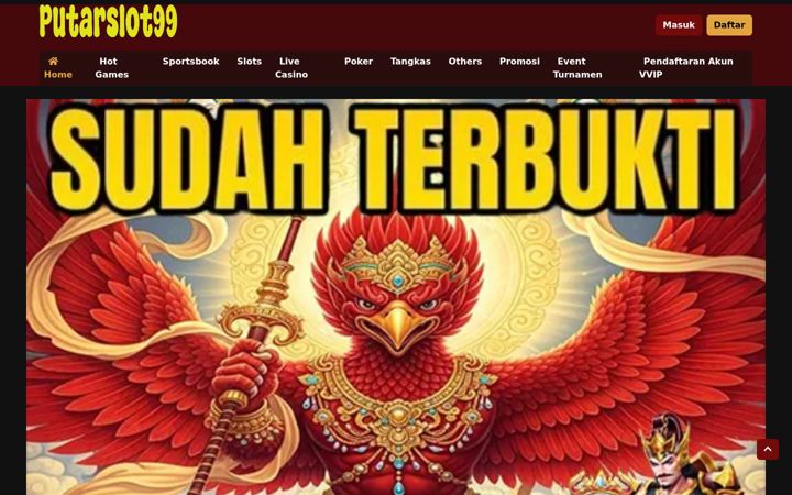 Screenshot of putarslot99.com