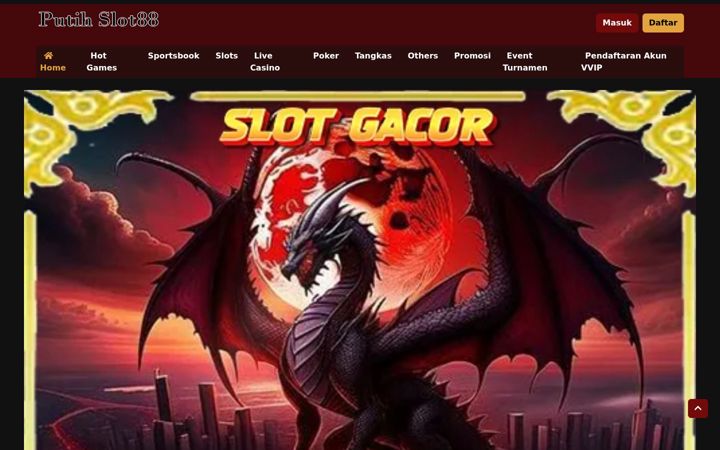 Screenshot of putihslot88.com