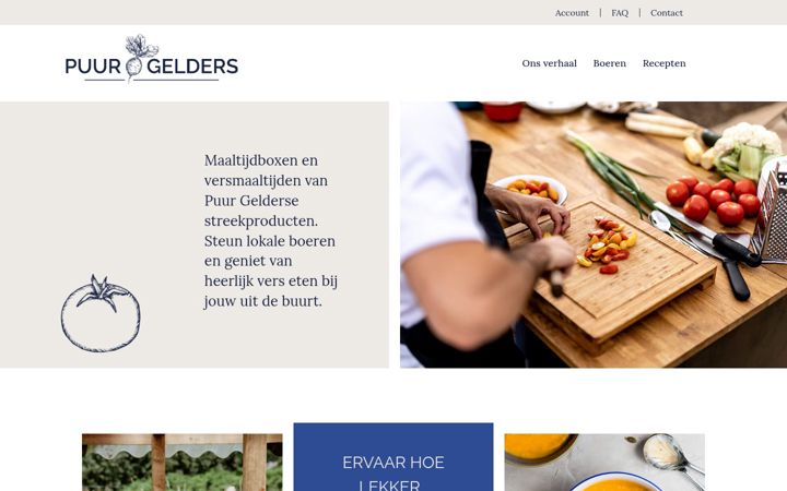 Screenshot of puurgelders.nl