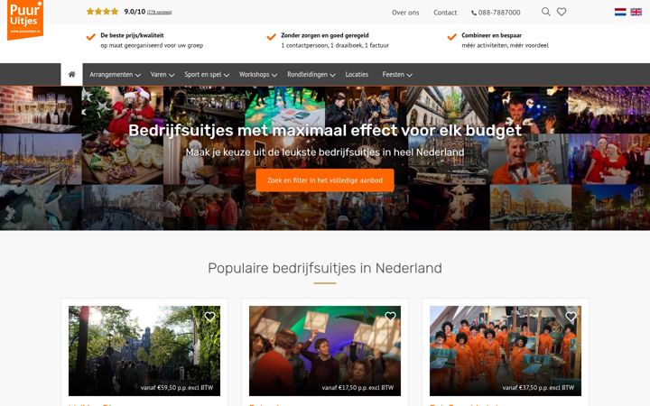 Screenshot of puuruitjes.nl