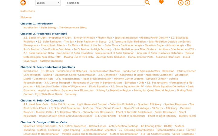 Screenshot of pveducation.org