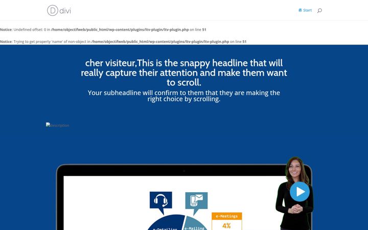 Screenshot of pvhmarketing.com