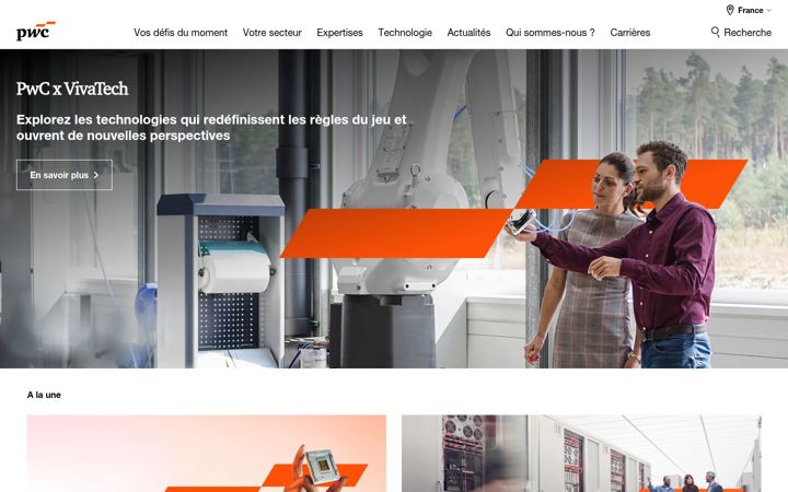 Screenshot of pwc.fr