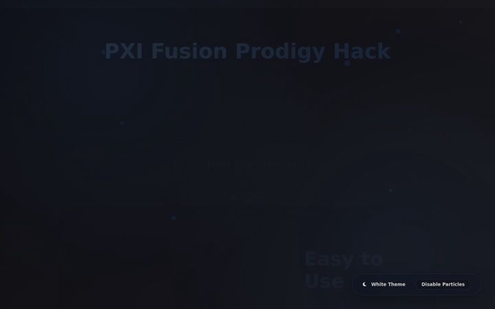 Screenshot of pxi-fusion.com