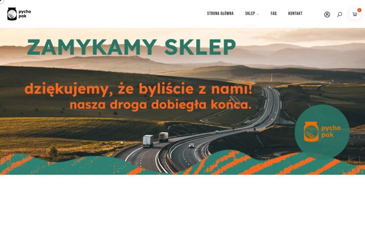 Screenshot van pychopak.pl