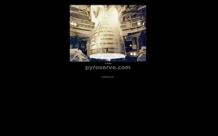 Screenshot of pyroserve.com