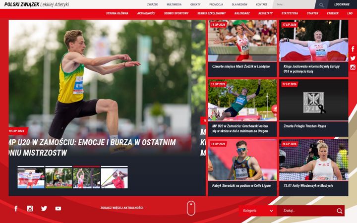Screenshot of pzla.pl