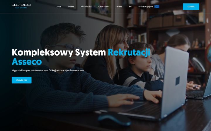 Screenshot of pzo.edu.pl