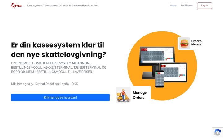 Skærmbillede af q-mii.dk