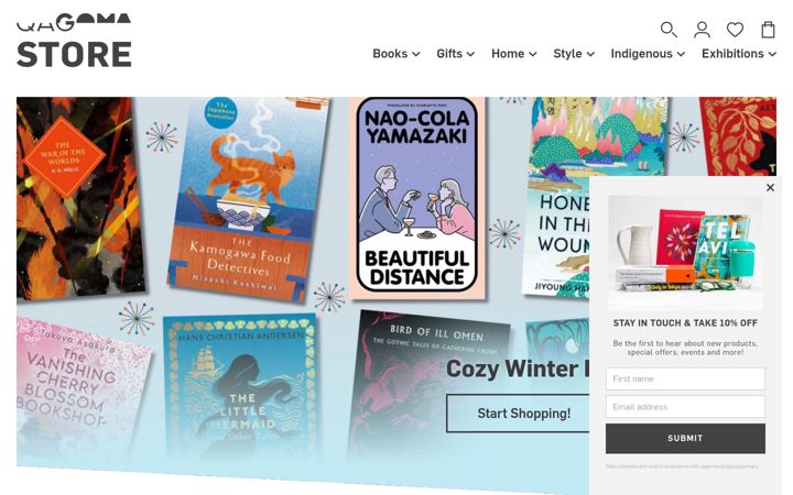Screenshot του qagoma.store
