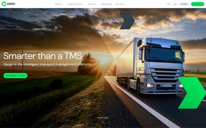 Screenshot von qargo.com