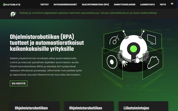 Ekrano kopija qautomate.fi