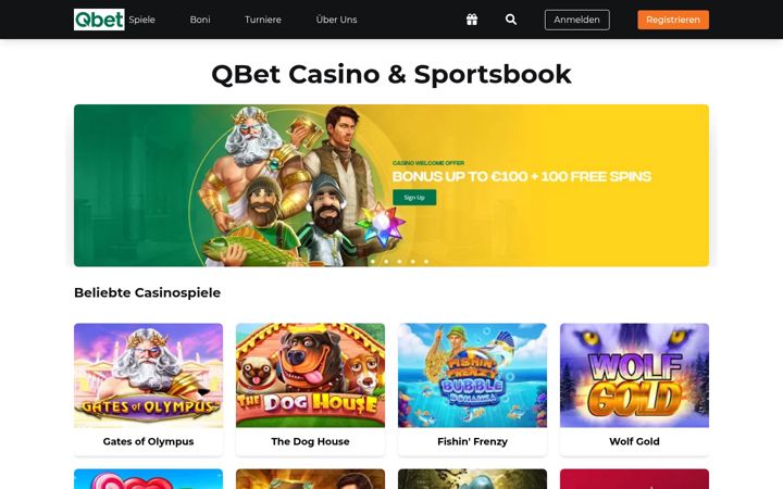 Ekrano kopija qbetscasinode.com