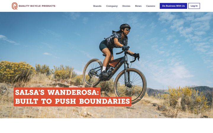 Screenshot of qbp.com