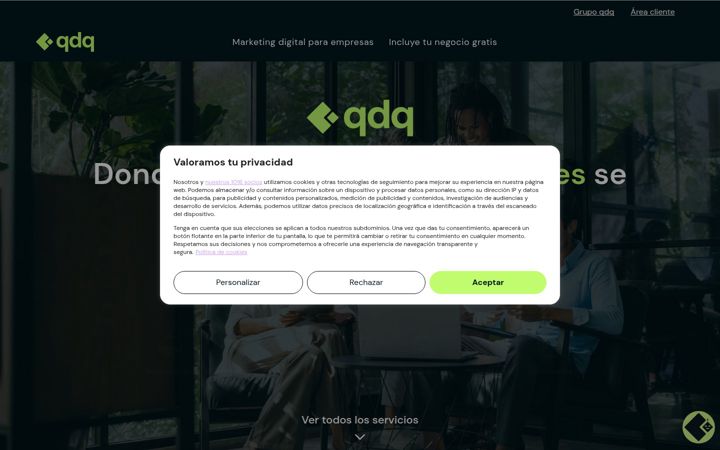 Screenshot of qdq.com