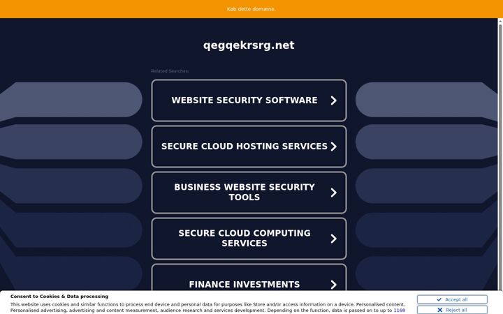Screenshot of qegqekrsrg.net