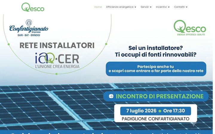 Screenshot of qesco.it