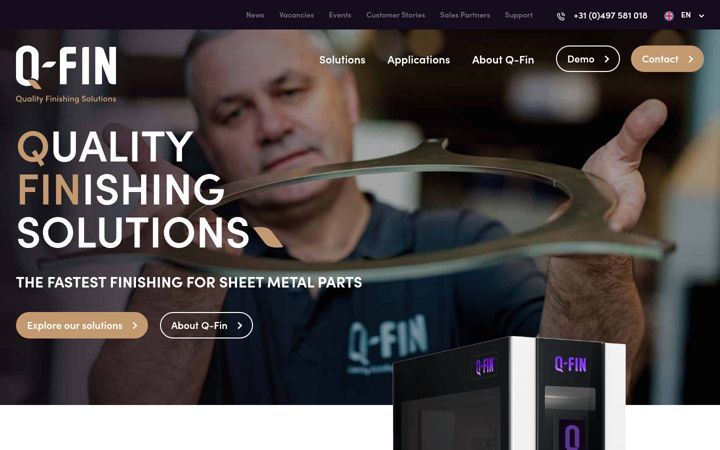 Screenshot ta' qfin-deburring.com