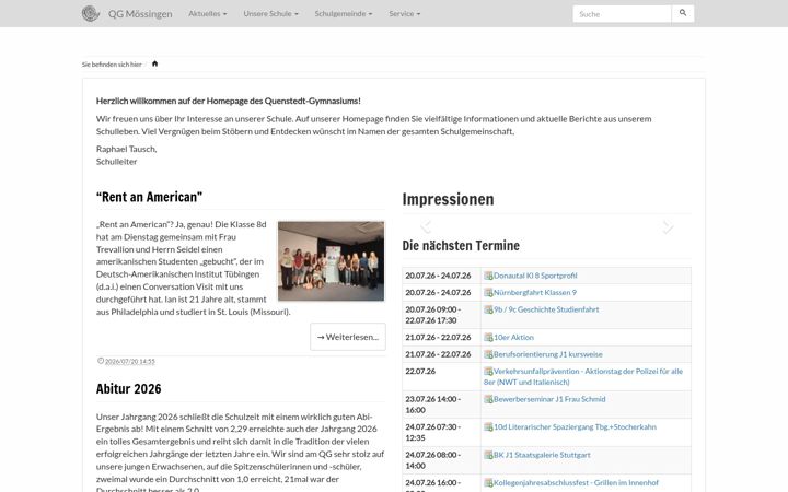 Screenshot of qg-moessingen.de