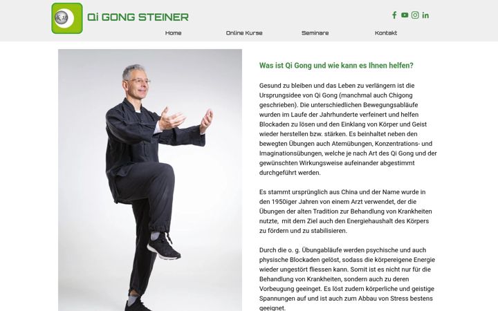 Snímek obrazovky qigong-steiner.at