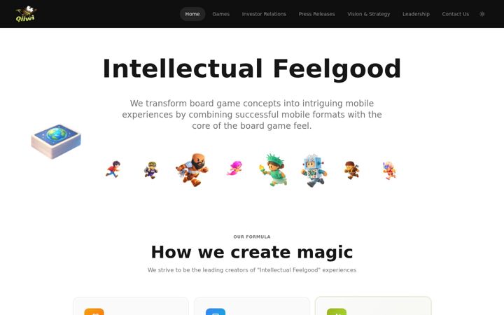 Screenshot of qiiwi.com