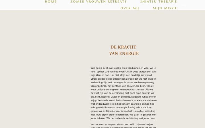 Screenshot of qinergy.nl