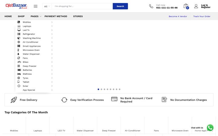 Screenshot of qistbazaar.pk