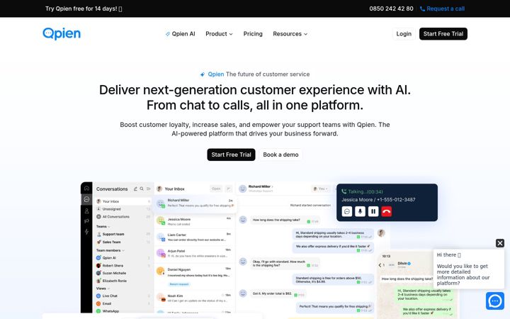 Screenshot of qpien.com
