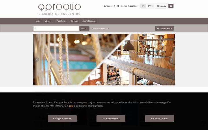 Screenshot of qproquo.com