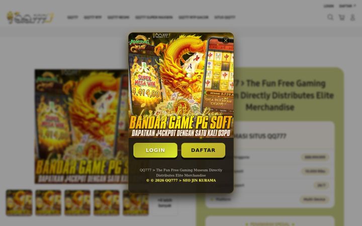 Screenshot of qq777pro.com