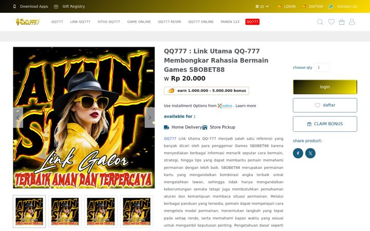 Screenshot di qq777s.com