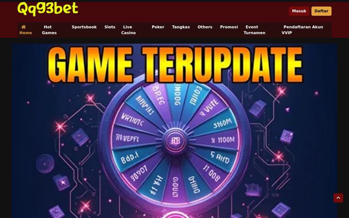 Screenshot of qq93bet.com