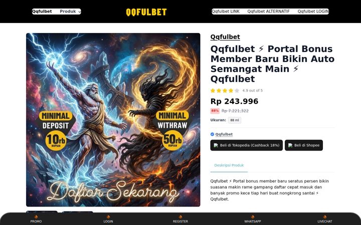 Skjermbilde av qqfulbet.org