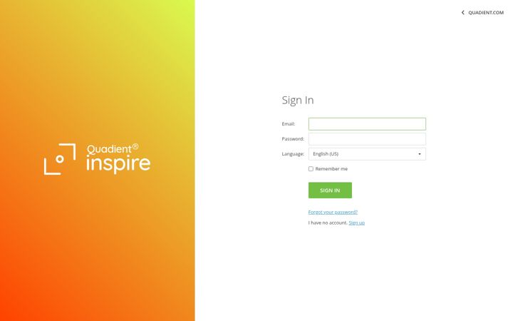 Screenshot of quadientcloud.com