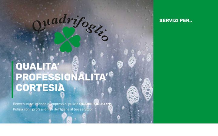 Captură de ecran a quadrifoglioimpresadipulizie.it